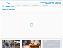 Tablet Screenshot of economicalexcursionists.com